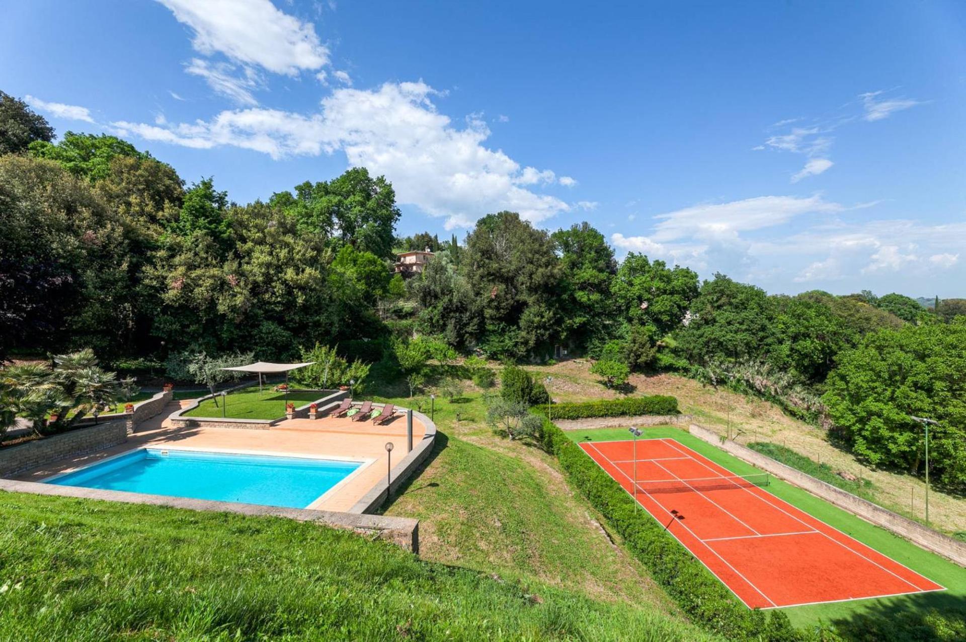 Villa Carolina - Piscina E Parco Panoramico Campagnano Di Roma Exterior foto